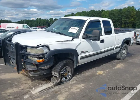 2001 Chevrolet Silverado 2500Hd Ls из США, поврежденный, VIN 1GCHK29181E277231